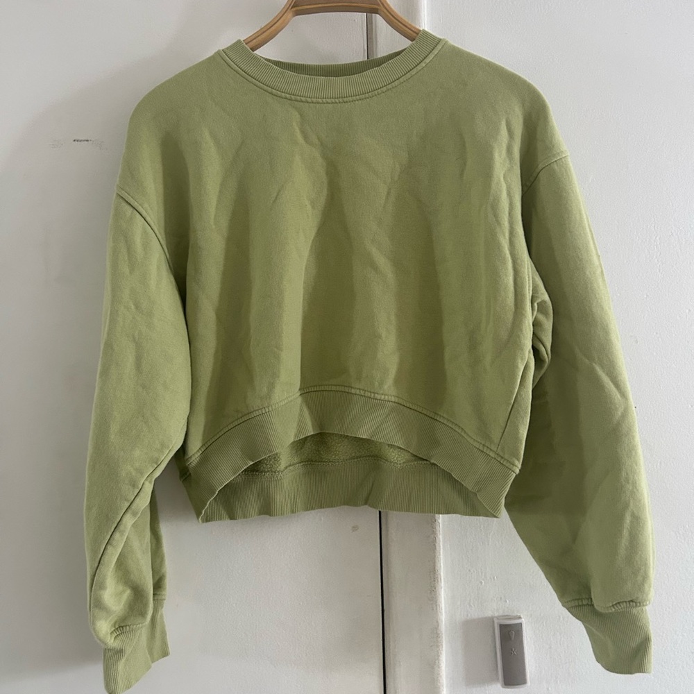 Zara Olive Green Knit Top